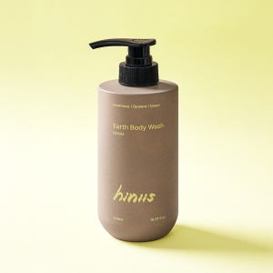 [히니스] 어스 바디 워시(500ml) 편백수45% 편백오일 PH약산성 탄력보습 저자극 바디클렌저