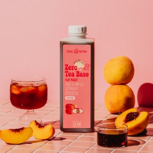 서울팩토리 제로 티 베이스 납작복숭아 1.2kg 제로아이스티