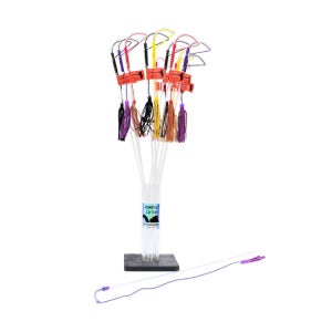 퍼펙트 가죽 스틱 고양이장난감 놀이 낚시대 80cm