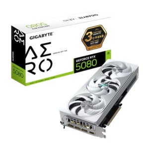 GIGABYTE 지포스 RTX 5080 AERO OC SFF D7 16GB 제이씨현