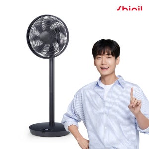 신일 리모컨 선풍기 12인치 BLDC 모터 저소음 초절전/7엽날개 리모컨 보관함