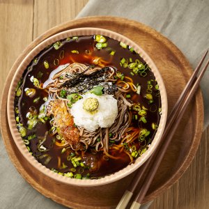 시원한 비법육수 정통 모밀소바(메밀소바) 5인분 세트~