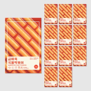 금미옥 국물떡볶이 480g, 12개