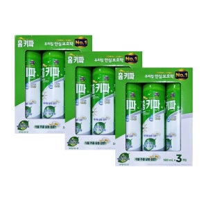 홈키파 그린에디션 내추럴 허브향 3입 X3개