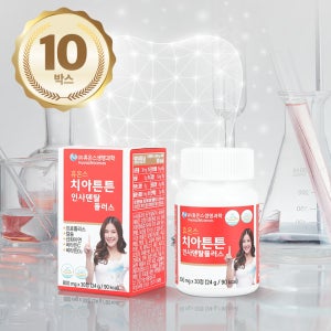 휴온스 치아튼튼 인사덴탈 플러스 시린이 치아건강 칼슘 프로폴리스 영양제 800mg x 10박스