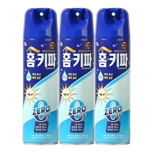 홈키파 수성 에어졸 제로 500ml, 3개