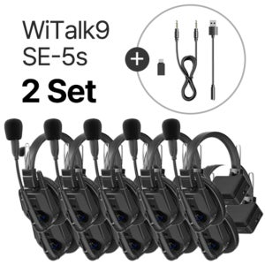 사라모닉 WiTalk9 SE-5s 2Set + Cable Kit