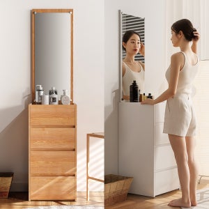 틈새 화장대 400 스탠딩 화장대 서랍장 원룸 좁은 공간