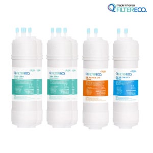 [호환] 현대큐밍 S플러스 정수기 P-P30C-S-B-S-0J 필터 25cm 1년 세트 (2+2+1+1)