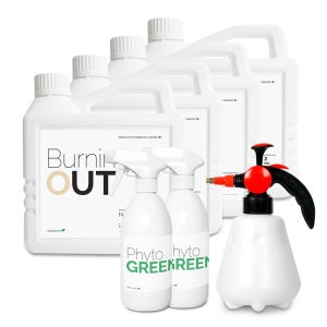 탄냄새 시공제 제거제 화재 탄내 없애는 법 / 버닝아웃 2L, 4개