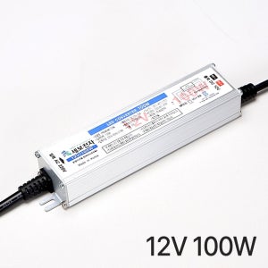국산 DC12V 100W 방수형 안정기 SMPS 컨버터 IP68 세보
