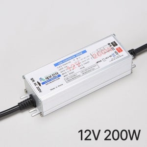 세보 IP68 방수 등기구 안정기 DC12V 200W 국산 SMPS 컨버터 AL