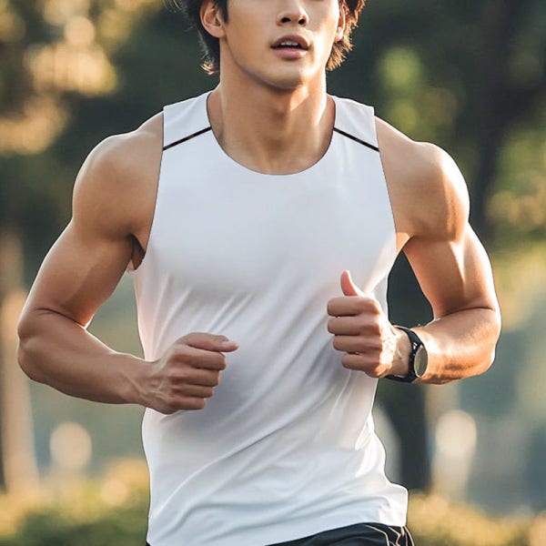 SABU 싱글렛 러닝 마라톤 헬스 민소매 운동 나시