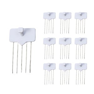 10개입 이지 벽지핀 무타공 액자걸이 일자형 못없이 걸기 벽걸이 후크 벽에 붙이는 고리