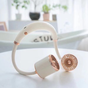 파인윈드 넥밴드 듀얼 쿨링팬 FAN-501 목걸이형 색상랜덤 목선풍기