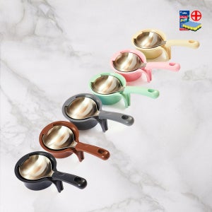 국산 스텐 304 전골 멀티 스푼 받침 세트 국물 서빙국자 다용도 먹방 미니 국자 받침대