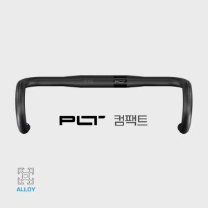 시마노 PRO PLT 컴팩트 알로이 로드 자전거 핸들바 드롭바 블랙 31.8mm