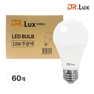 LED 전구 램프 10W, 주광색, 60개