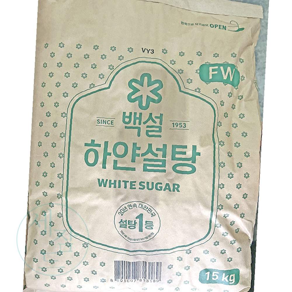 세잠드 하얀설탕 FW용 15K 설탕가루 백설탕15KG