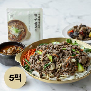 수이재1928 무항생제 서울식 한우 불고기 350g, 5개