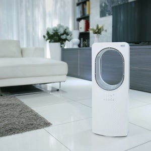 일렉트로G 저소음 날개없는 타워형 선풍기 휴아즘