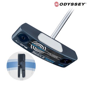 오딧세이 제로토크 Ai-ONE 스퀘어 2 스퀘어 DW 크루저 블레이드 퍼터