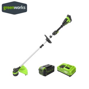 그린웍스 40V 충전 예초기 라이트 5.0Ah 배터리1팩 세트 프런트 마운트 GW2103873
