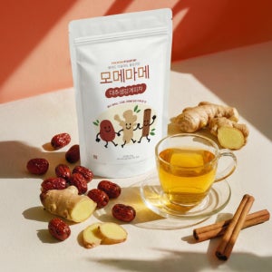 모메마메 국산 대추생강계피차 계피 삼각 티백 카페인없는 디카페인 마시는차 1g 50개입