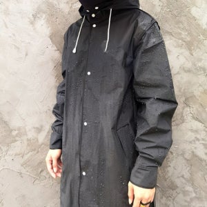 EVA 방수 코트형 우비 판초 레인코트 장마 준비 아이템