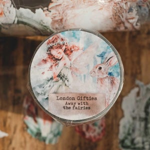 London Gifties 마스킹 테이프 Away with the fairies 3D Gloss Kiss Cut PET 125cm 1컷 LG 569(cut)