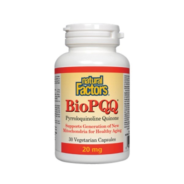 내추럴팩터스 바이오<b>PQQ 피롤로퀴놀린 퀴논</b> 20mg 30정