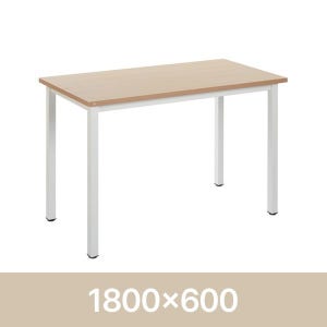 가구의서 레인저 테이블 책상 HPM 24T 1800x600, 블랙+블랙