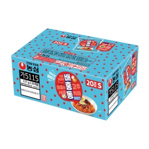 농심 배홍동 비빔면 비빔 봉지 라면 137g X 20개 한 박스 팔도 코스트코 캠핑 요리