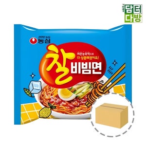 1BOX 농심 32봉 찰비빔면 비빔면 찰비빔면라면 농심찰