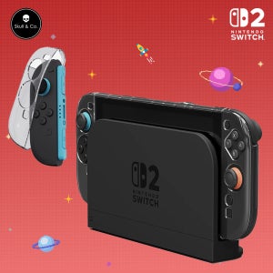 스컬앤코 닌텐도 스위치2 스플릿 투명 케이스