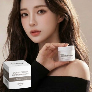 스팟이지 착색 기미 주근깨 흑자 미백 크림 색소침착 멜라닌 스팟멜트 펩타이드 포뮬러
