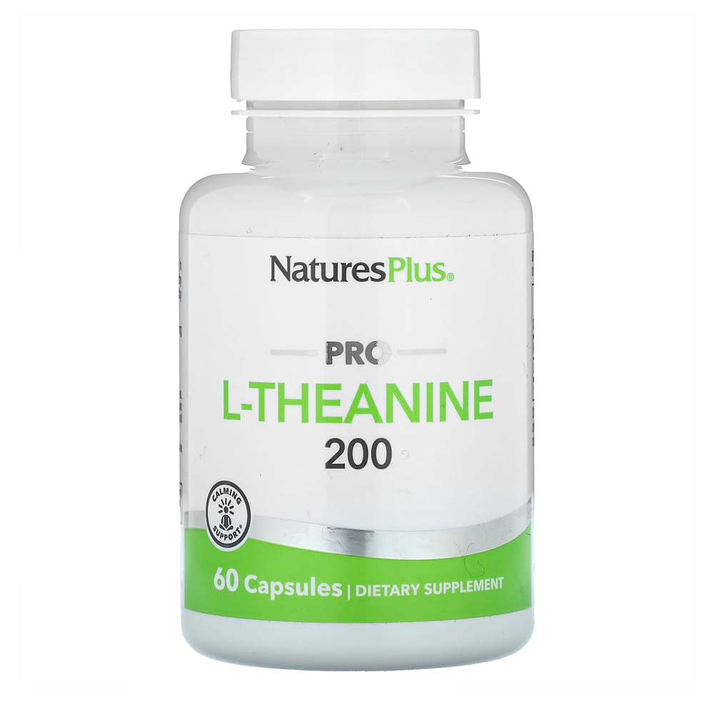 <b>NaturesPlus</b> Pro L테아닌 200 캡슐60정 1정당 200mg