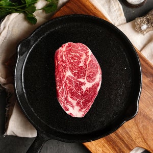 미트인 국내산 한우 숙성 소고기 등심 구이용 홈파티팩 스테이크 2등급, 400g, 1개