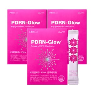 [셀트리온 이너랩] 리쥬글로우 PDRN 글루타치온 30포 3박스