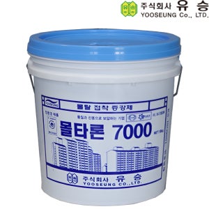 몰타론 7000 석고본드 몰탈 접착증강제 유승 화학 15kg(말통)