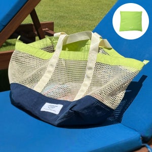 솜솜라이크 비치백 메쉬백 가방 물놀이 망사 워터파크 대형