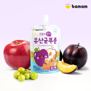 바맘 오늘의 꿀꺽 유산균 푸룬주스 80ml 20포 아이 임산부