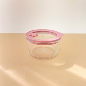 레벤쿠첸 브리드 내열 강화유리 올 글라스 에어홀 유리밀폐용기 250ml