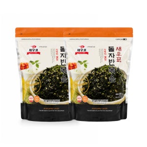 새우표 완도 국내산 김자반 볶음 주먹밥 볶음밥 돌자반 300g, 2개