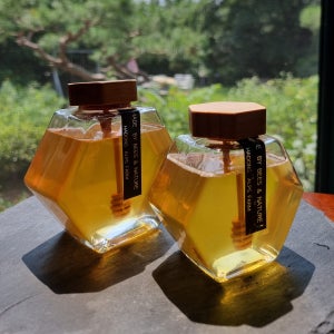 [하동알프스농원] 야생화꿀 자연숙성 비가열생꿀 공존양봉 벌꿀 소포장 건강한간식 꿀선물세트