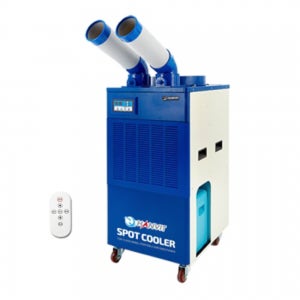 한빛 HIA-K02 이동식 에어컨 코끼리 산업용 공장 야외 실외기없는 공업용 2구