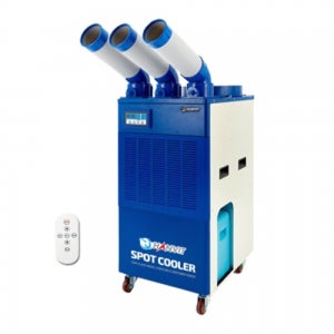 한빛 HIA-K03 이동식 에어컨 코끼리 산업용 공장 야외 실외기없는 공업용 3구