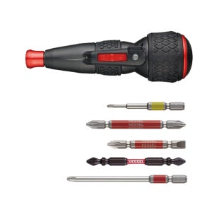 베셀 미니 전동 드라이버 비트세트 3.6V USB 충전식 220USB-5K