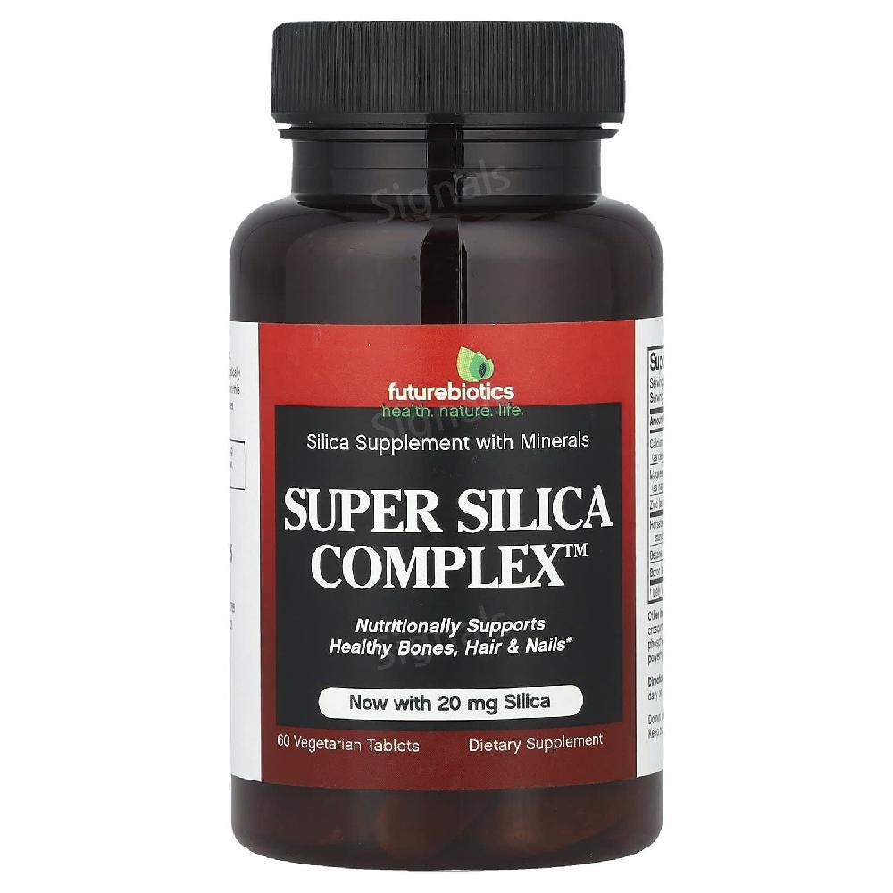 퓨처바이오틱스 <b>슈퍼</b> 실리카 <b>컴플렉스</b> 60정 쇠뜨기잎추출물 <b>Silica</b>