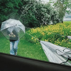 빌리네집 물총 우산 장우산 투명 물놀이 워터건 워터밤 너프건